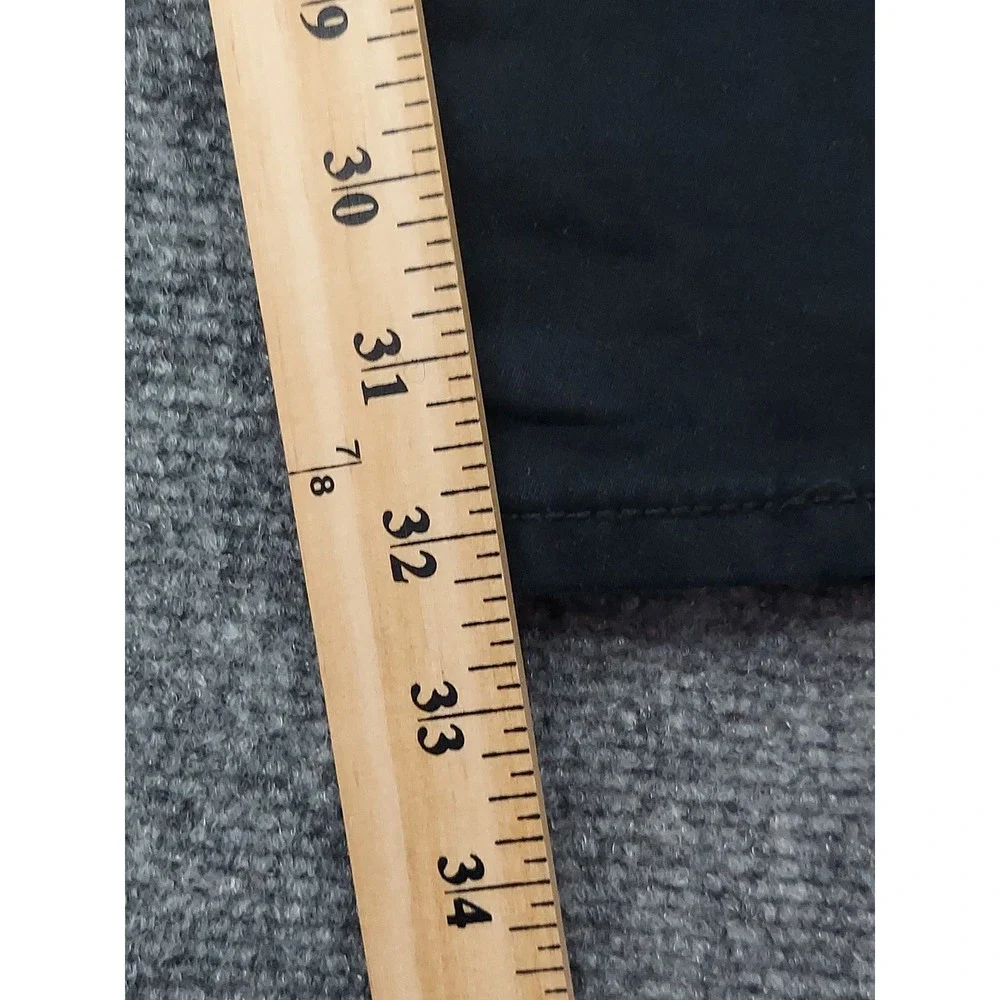 BANANA REPUBLIC Travel Jean Pants Mens 32x34 Black Stretch Athletic Fit Dark